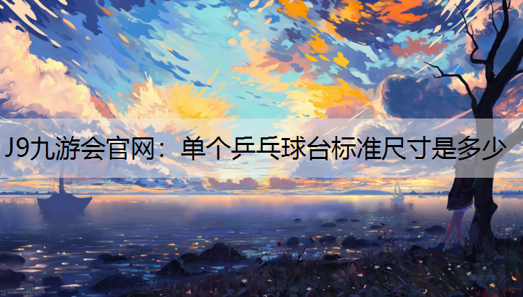 J9九游会官网：单个乒乓球台标准尺寸是多少